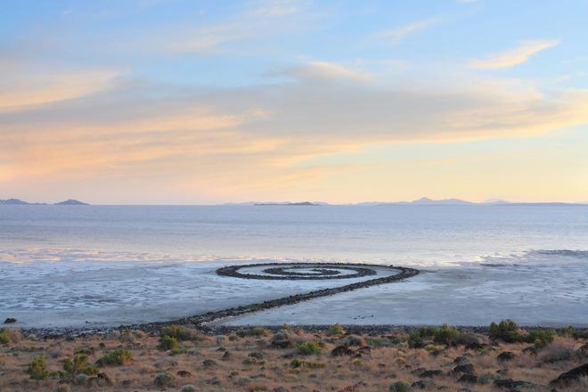 Spiral Jetty, Robert Smithson