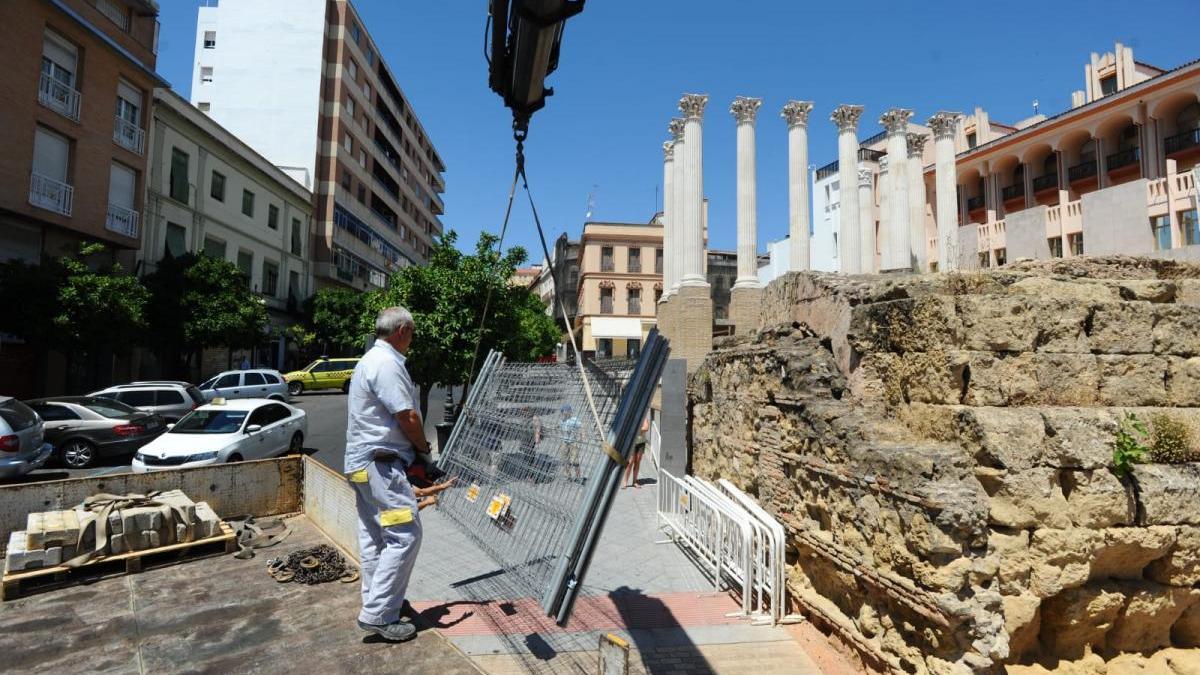 Comienzan las obras de la segunda fase de restauración del Templo Romano