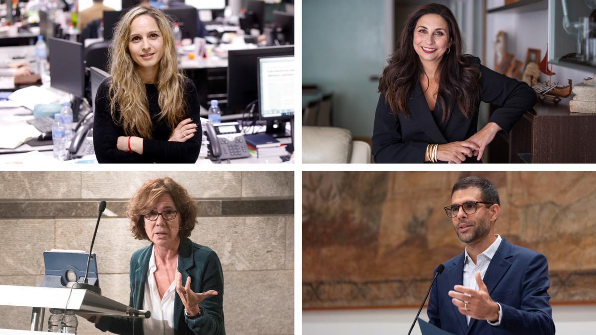 Los especialistas Anna López, Astrid Barrio, Ana Sofía Cardenal y Marc Sanjaume.