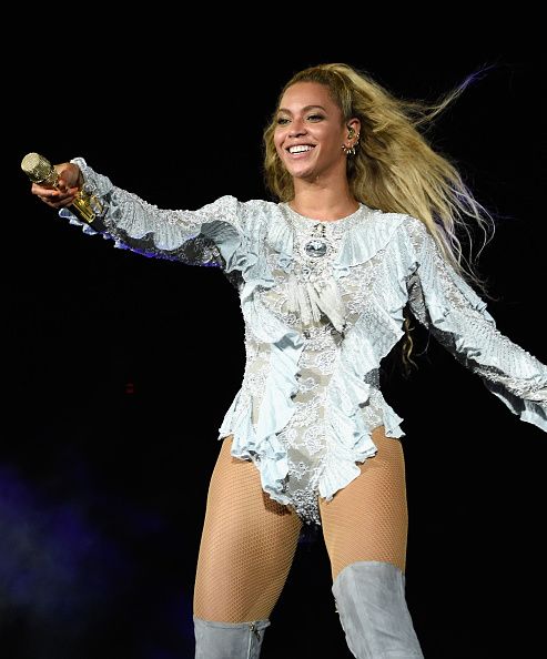 Beyoncé en un concierto en Santa Clara