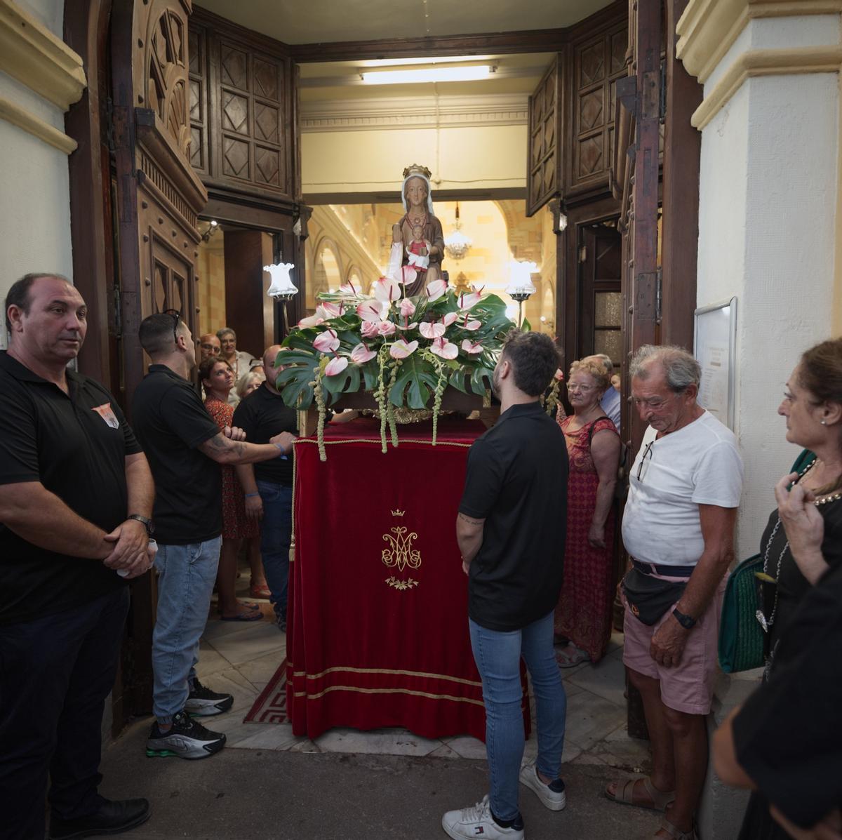 Port de Sagunt: El temporal no frenó la fiesta de la Virgen de Begoña
