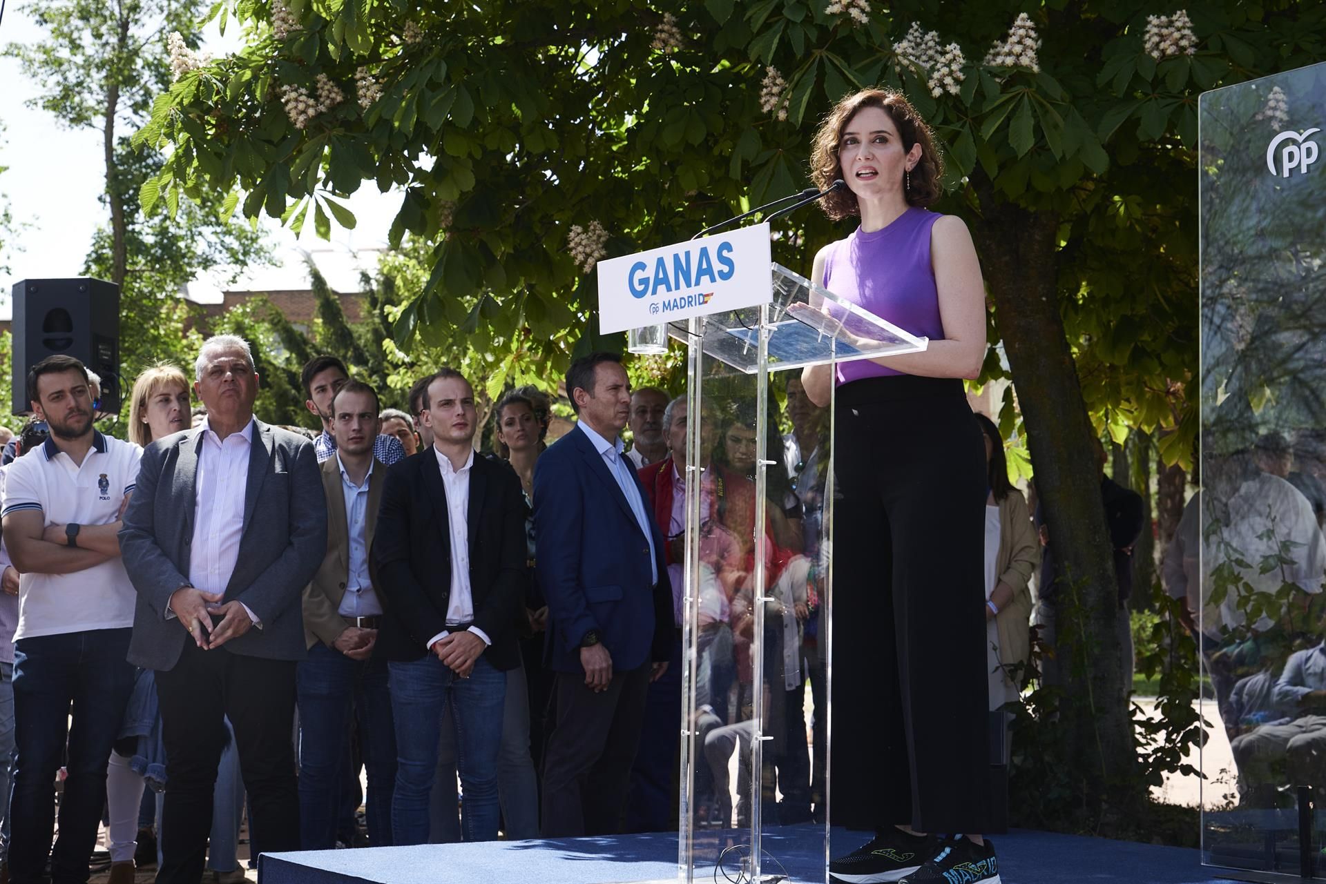 Ayuso presenta su candidatura a presidir el PP de Madrid: "Quiero que ...