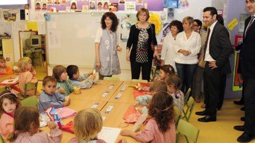 Inauguració de l&#039;ampliació de l&#039;escola del Pont el juny del 2014