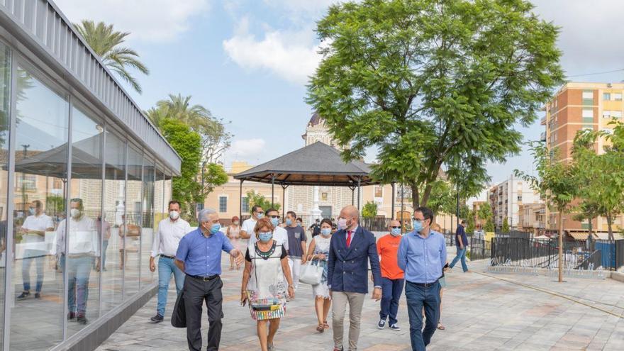 Recta final de la remodelación de la plaza de la Ermita