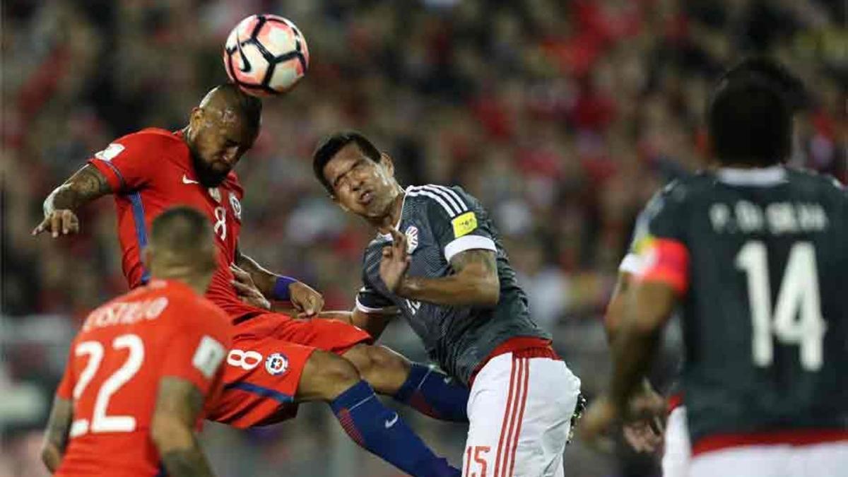 Paraguay goléo a Chile