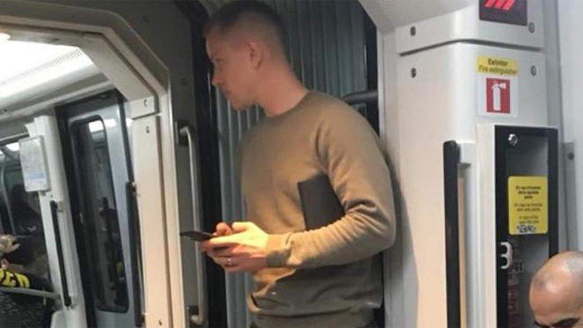 Ter Stegen es un habitual en el Metro de Barcelona