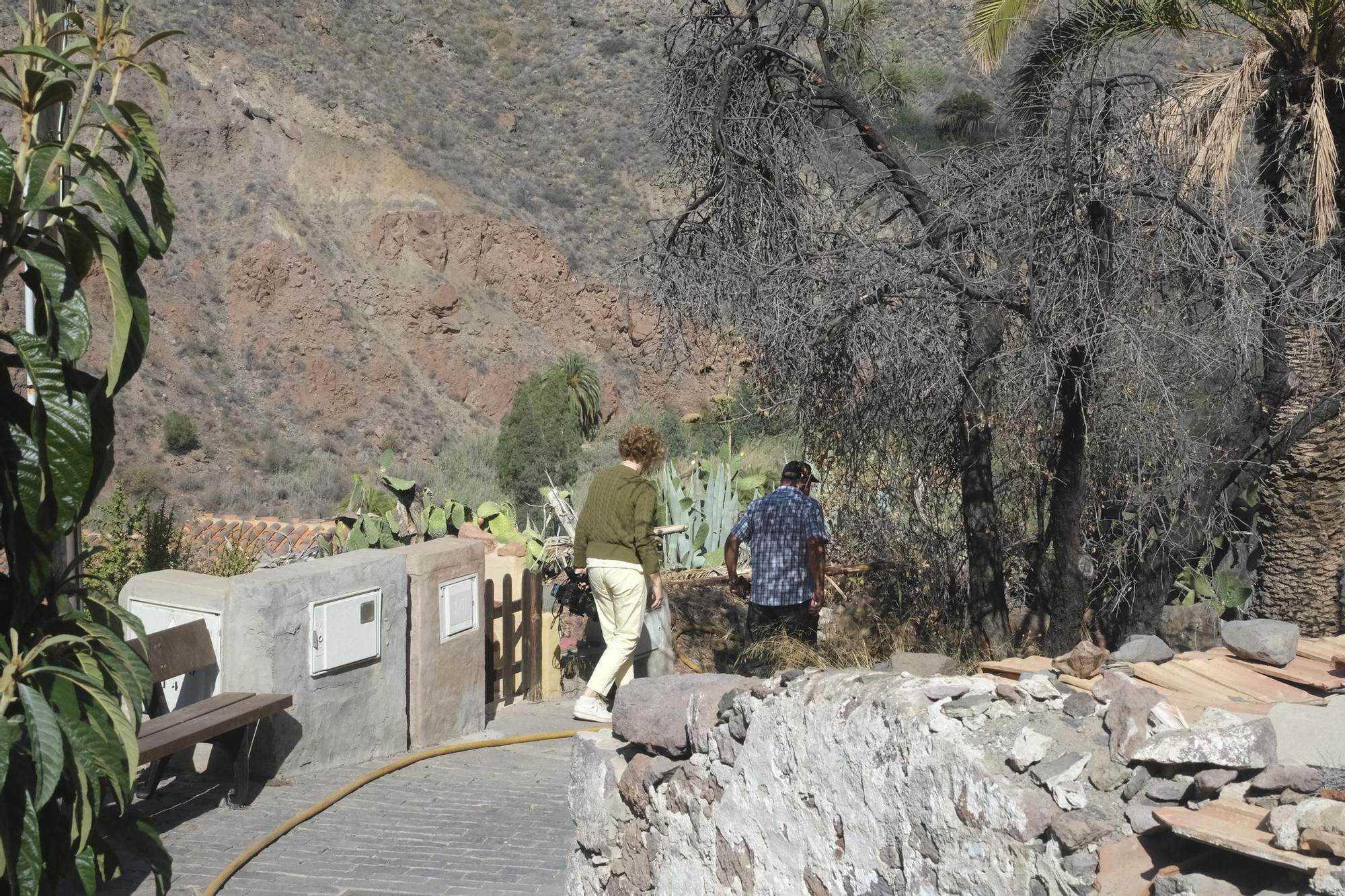 Incendio en Santa Lucía