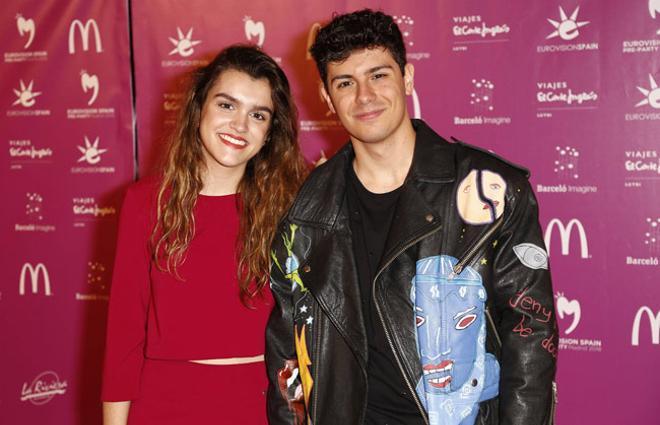 Alfred y Amaia, de photocall