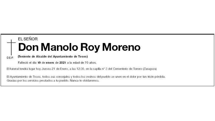 Manolo Roy Moreno