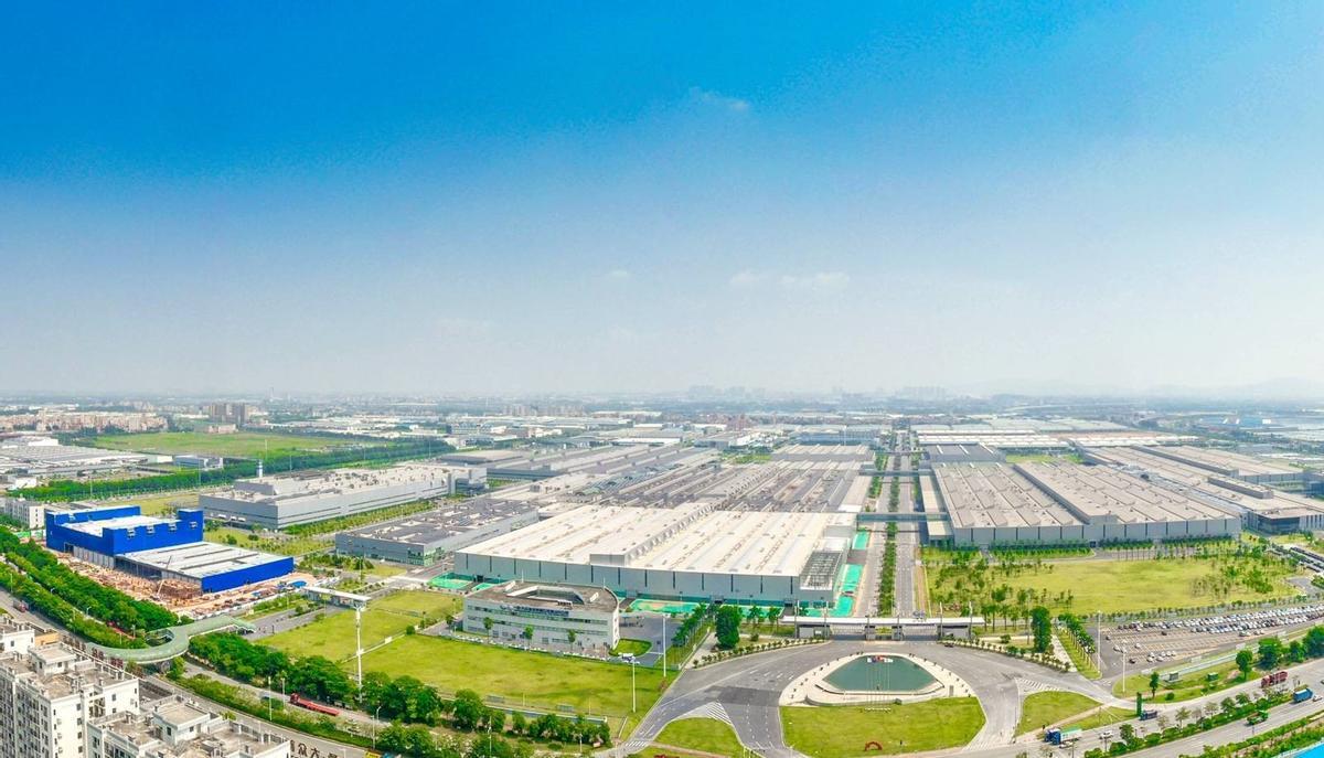 Planta de SAIC Volkswagen en la ciudad china de Anting (junto a Shanghái).