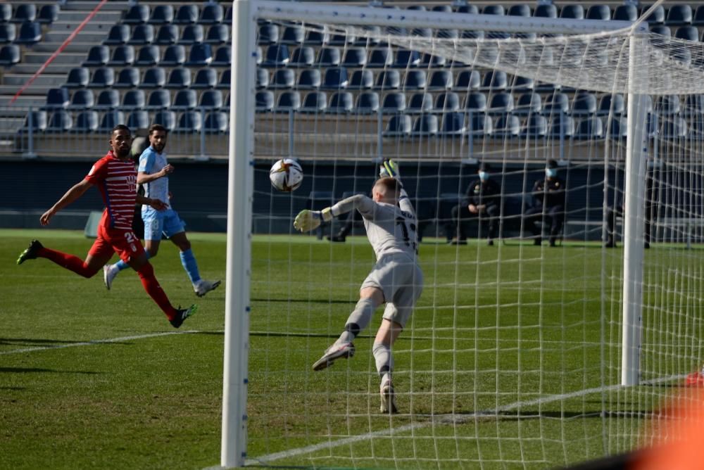 Partido de la Copa del Rey entre el Málaga CF y el Granada.