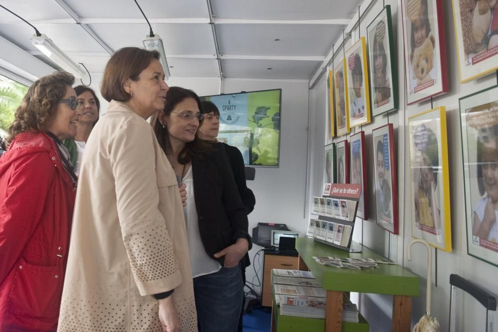 Inauguración de la feria del libro de Gijón