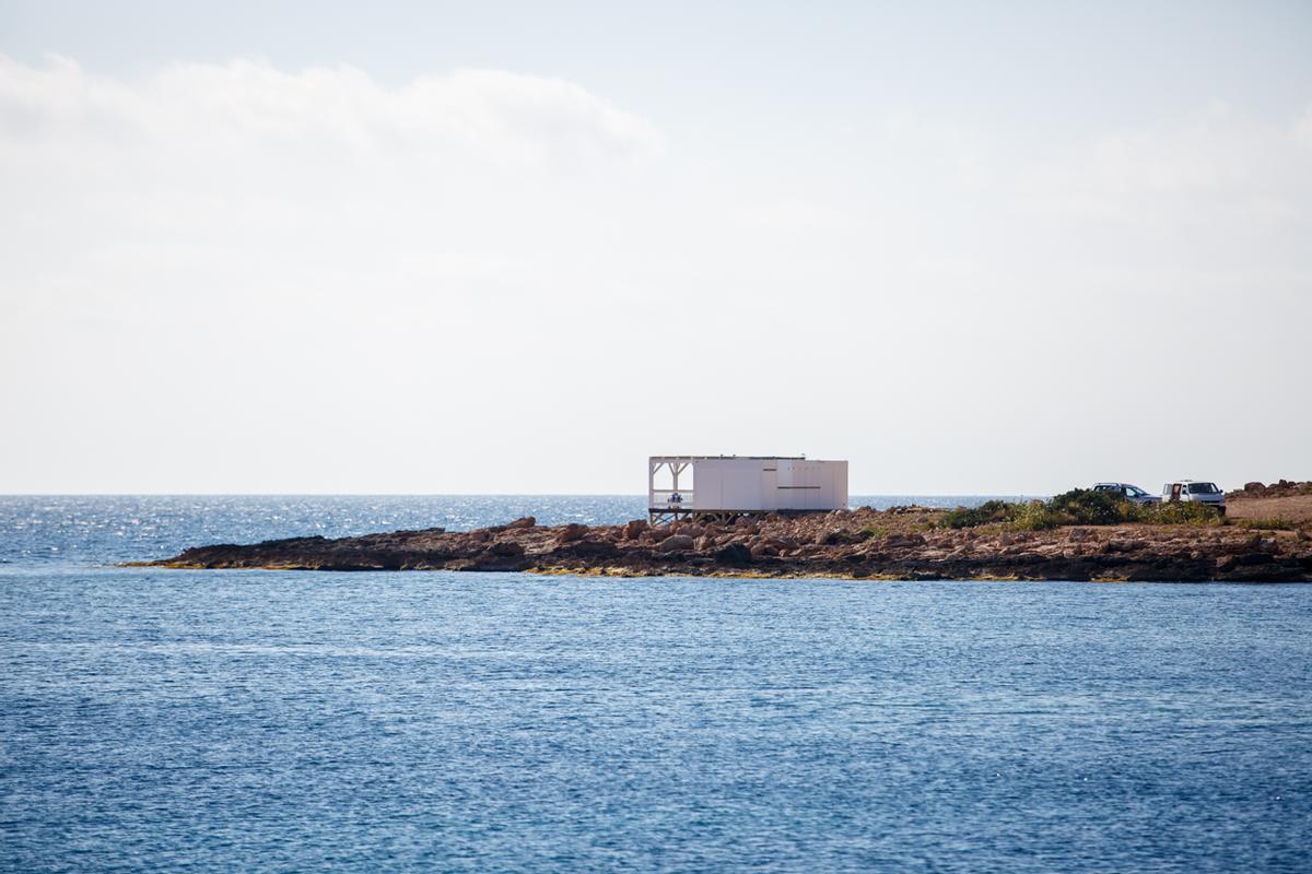 Así era el quiosco de Cala Gració