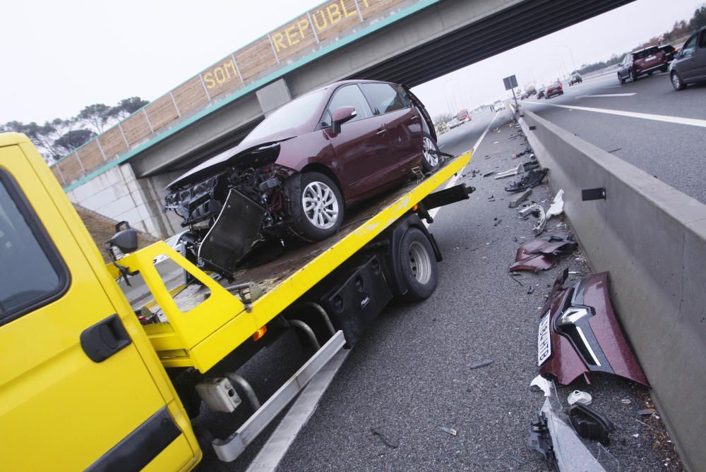 Accident mortal a l'A-2 a Fornells de la Selva