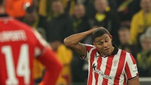 Maroan, de l’Athletic, ahir.