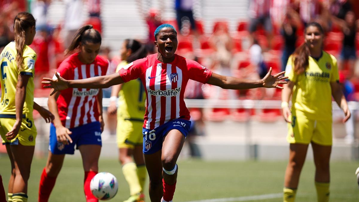 Ajibade marcó el gol del Atlético que vale su regreso a la Champions