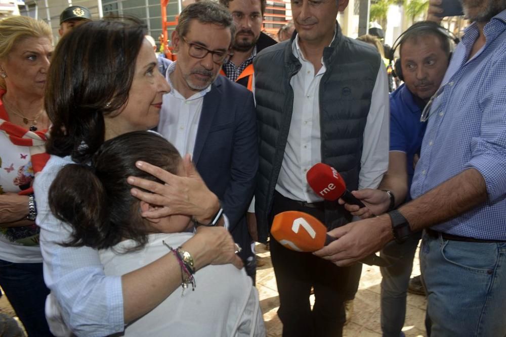 Visita de la ministra de Defensa a Los Alcázares