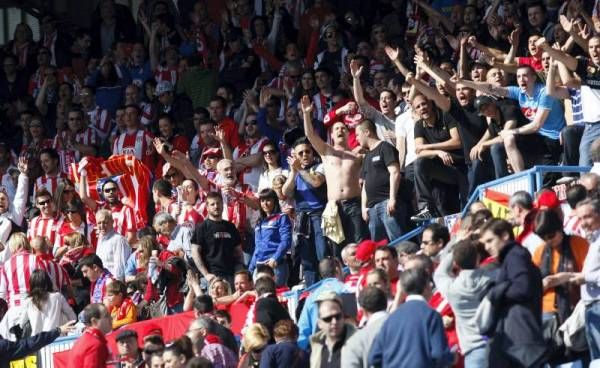 Las imágenes del Real Zaragoza - Atlético de Madrid