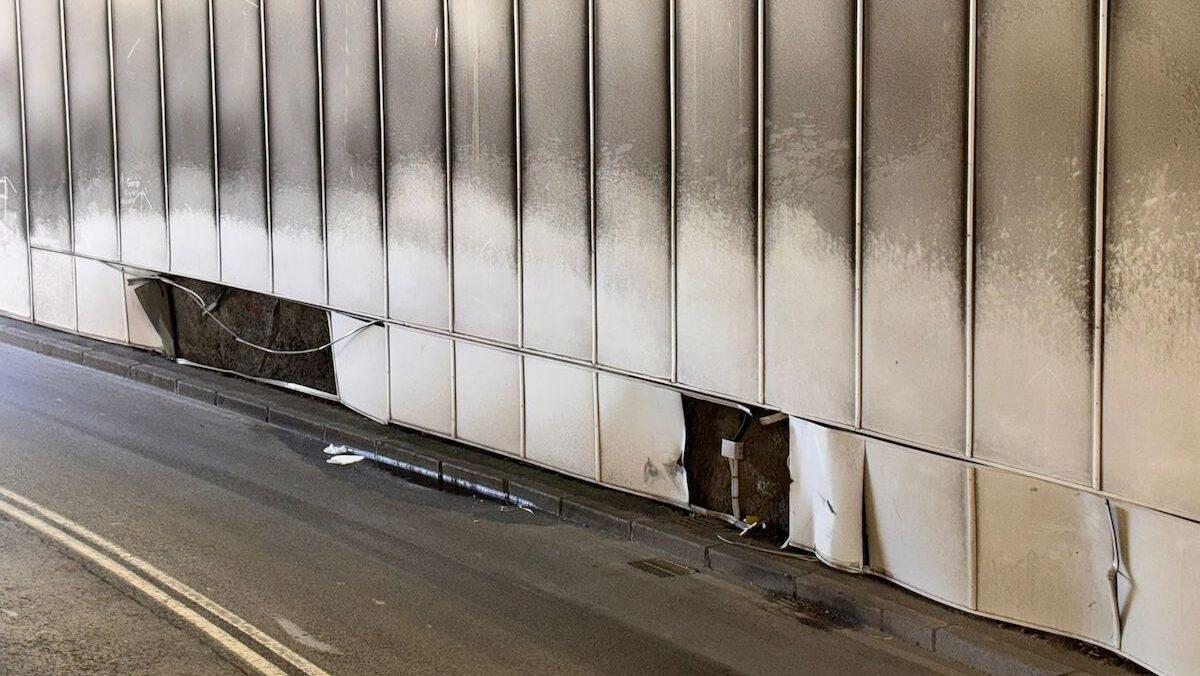 Un detalle del pasaje cuyo mantenimiento reclama Vox.