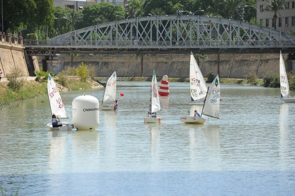 Regata exhibición en el Río Segura