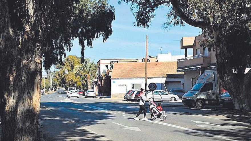 calle barrio Santa Ana