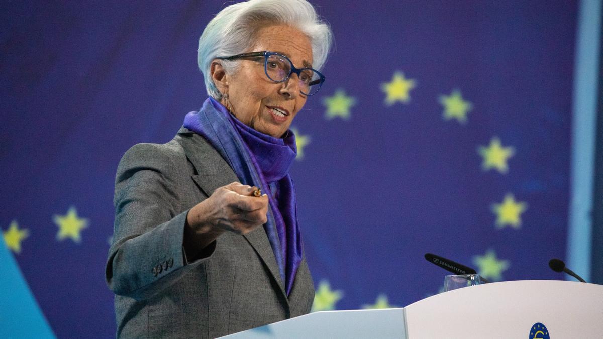 La presidenta del Banco Central Europeo (BCE), Christine Lagarde.