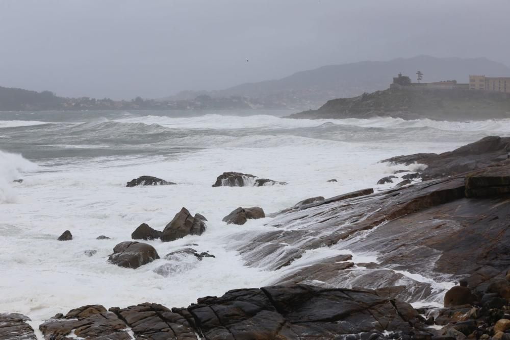 "Félix" y sus incidencias en Galicia