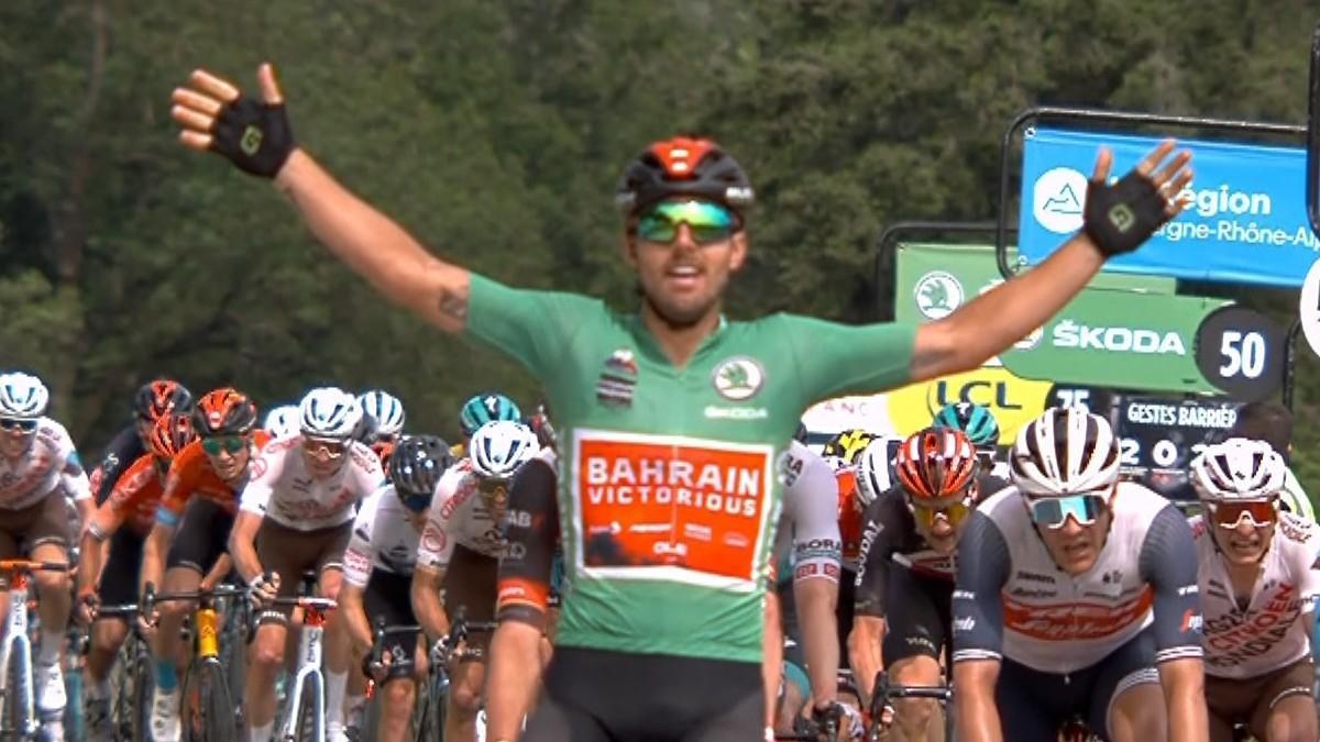 Colbrelli gana la tercera etapa del Dauphiné