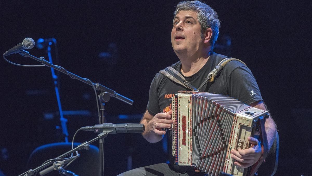 Kepa Junkera, en el Auditori