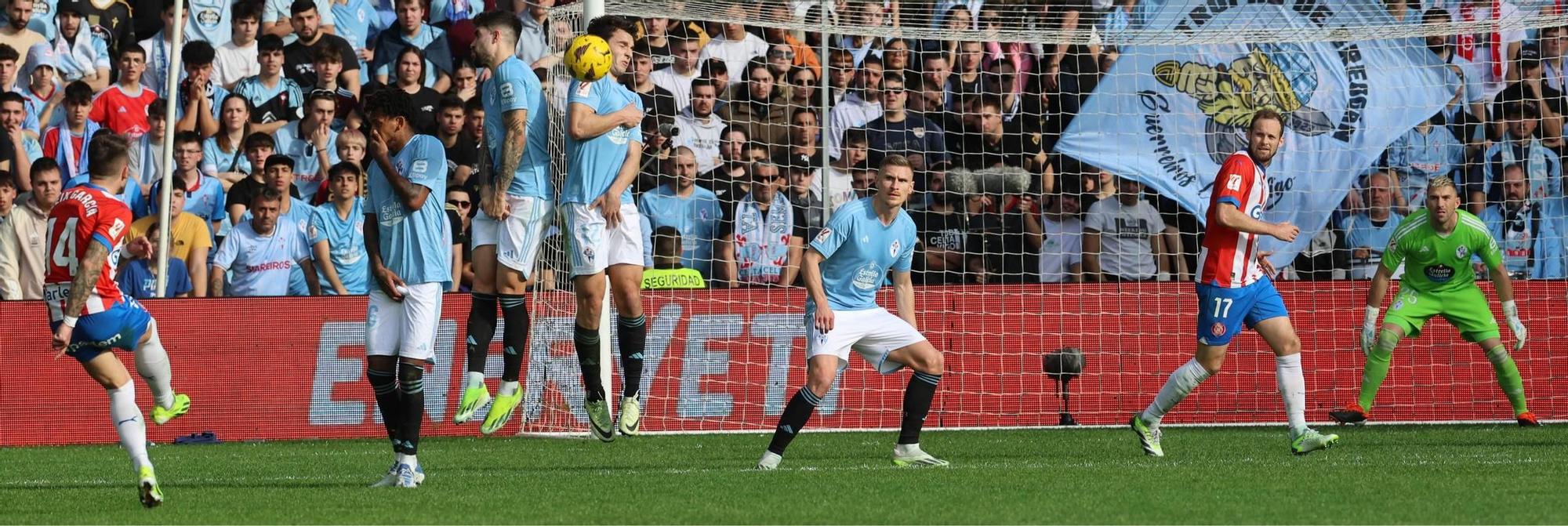 De la fiesta inicial a la decepción: las mejores imágenes del Celta-Girona