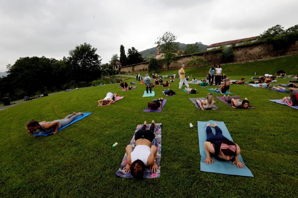 Actividades del día del yoga en Las Caldas