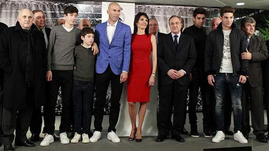 Los cuatro hijos de Zidane están en la lista de la FIFA
