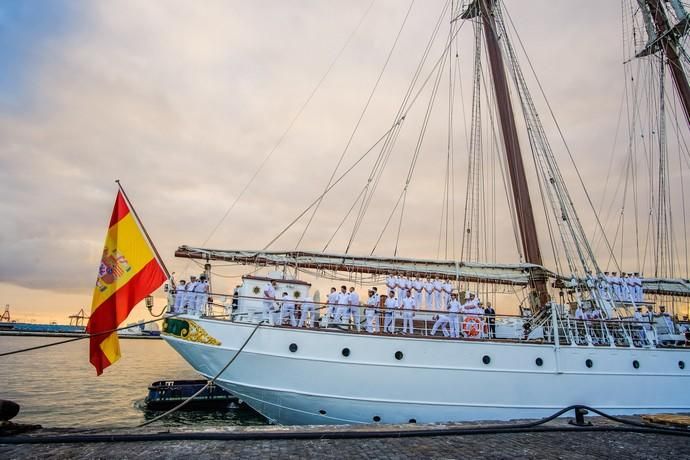 LLEGADA DEL JUAN SEBASTIAN ELCANO