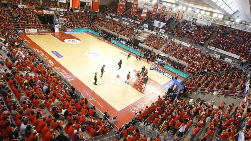 Imatge del Congost en el partit contra el Joventut.