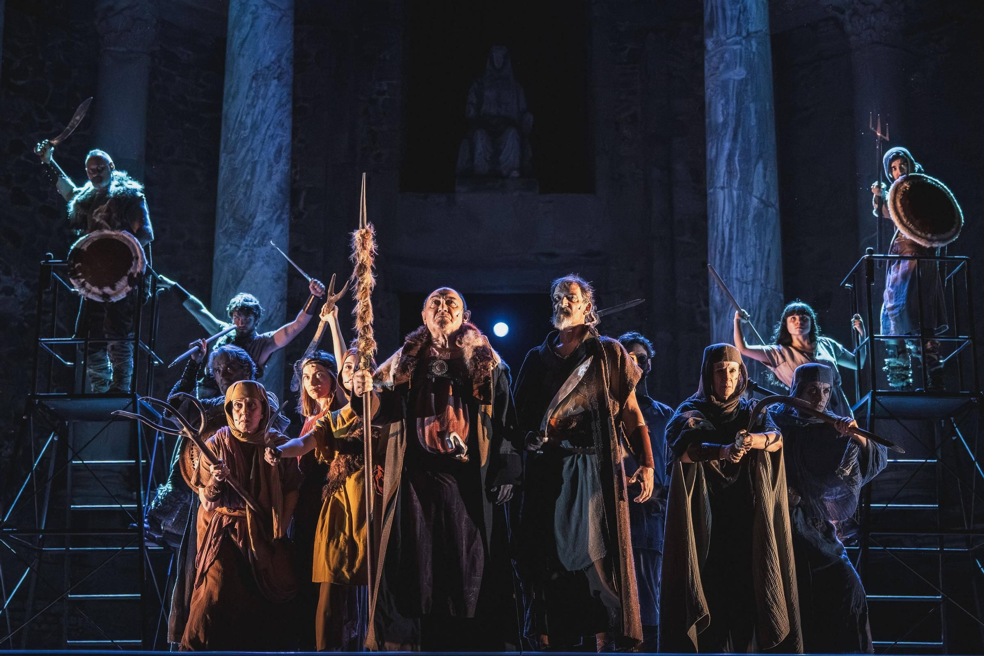 Fotogalería | El cerco de Numancia en el Teatro Romano de Mérida