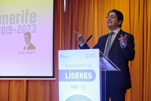 Pedro Martín,  en el 'Encuentro de Líderes'