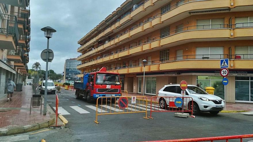 L&#039;inici dels treballs a Sant Antoni.