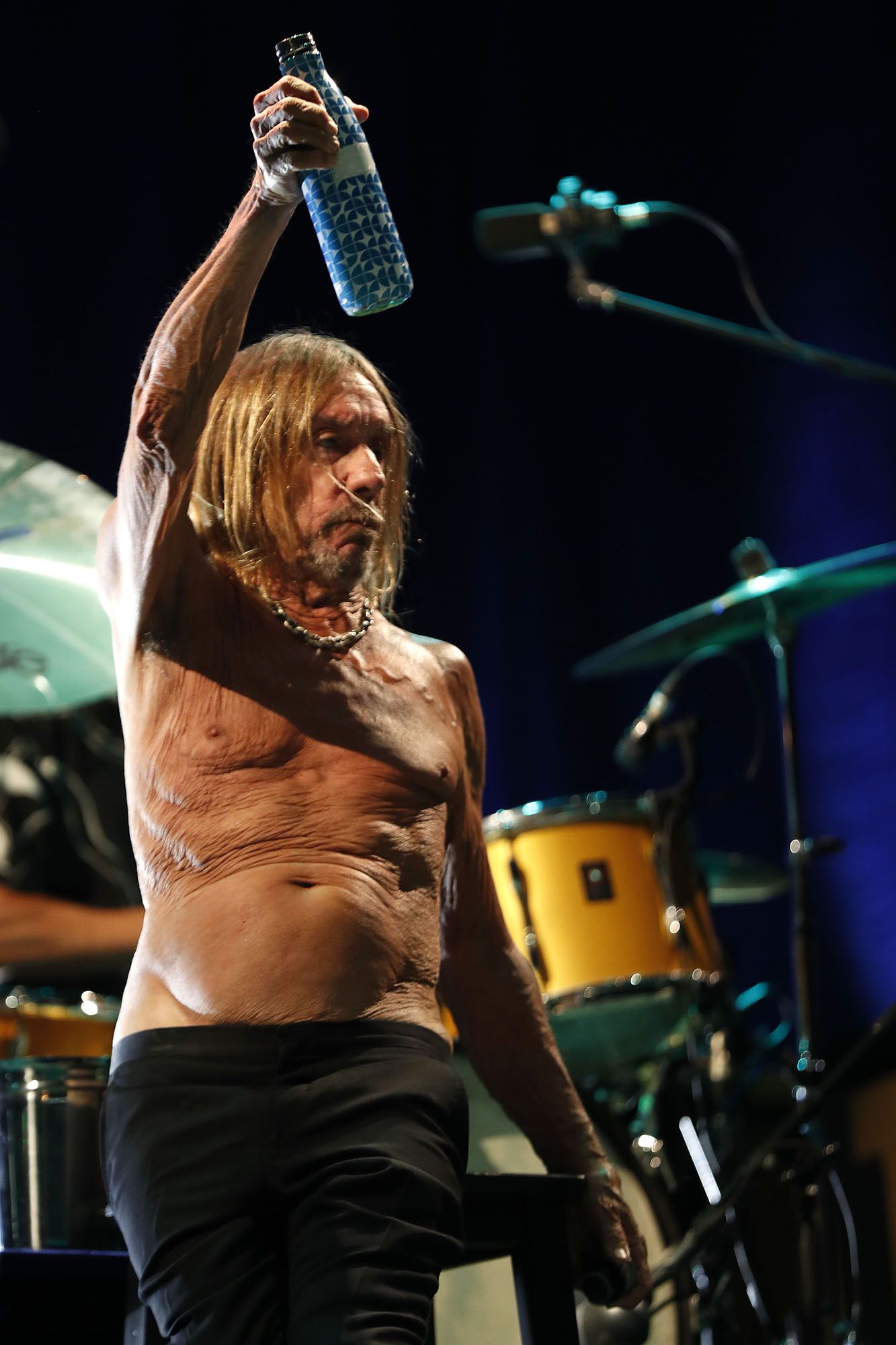 Las mejores imágenes del concierto de Iggy Pop en el festival Latitudes