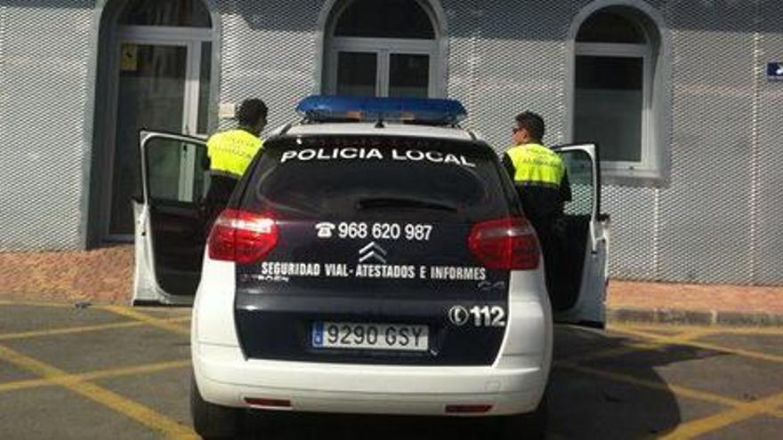 Agentes de la Policía Local de Alguazas.