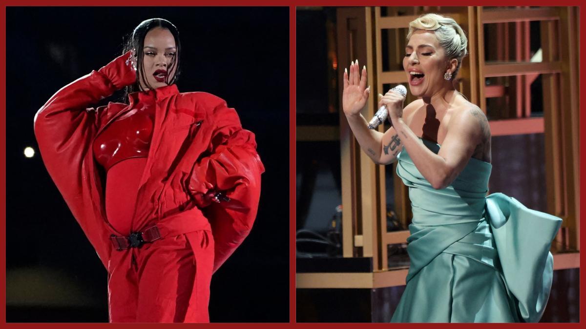 Duel de titanes als Oscars 2023: Lady Gaga i Rihanna, cara a cara