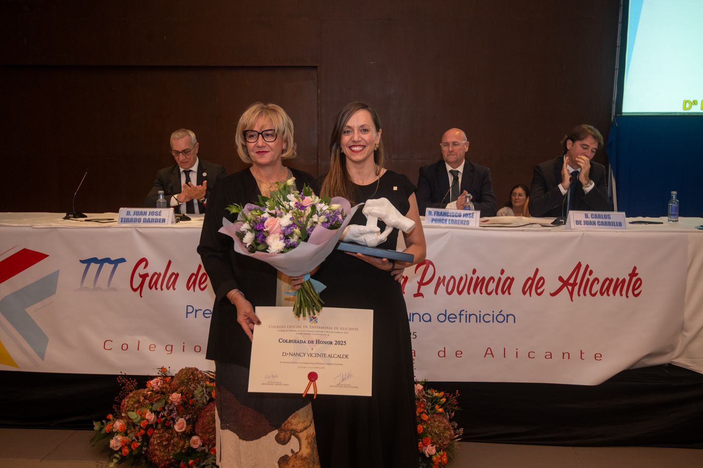 La gala anual del Colegio de Enfermería de Alicante, en imágenes
