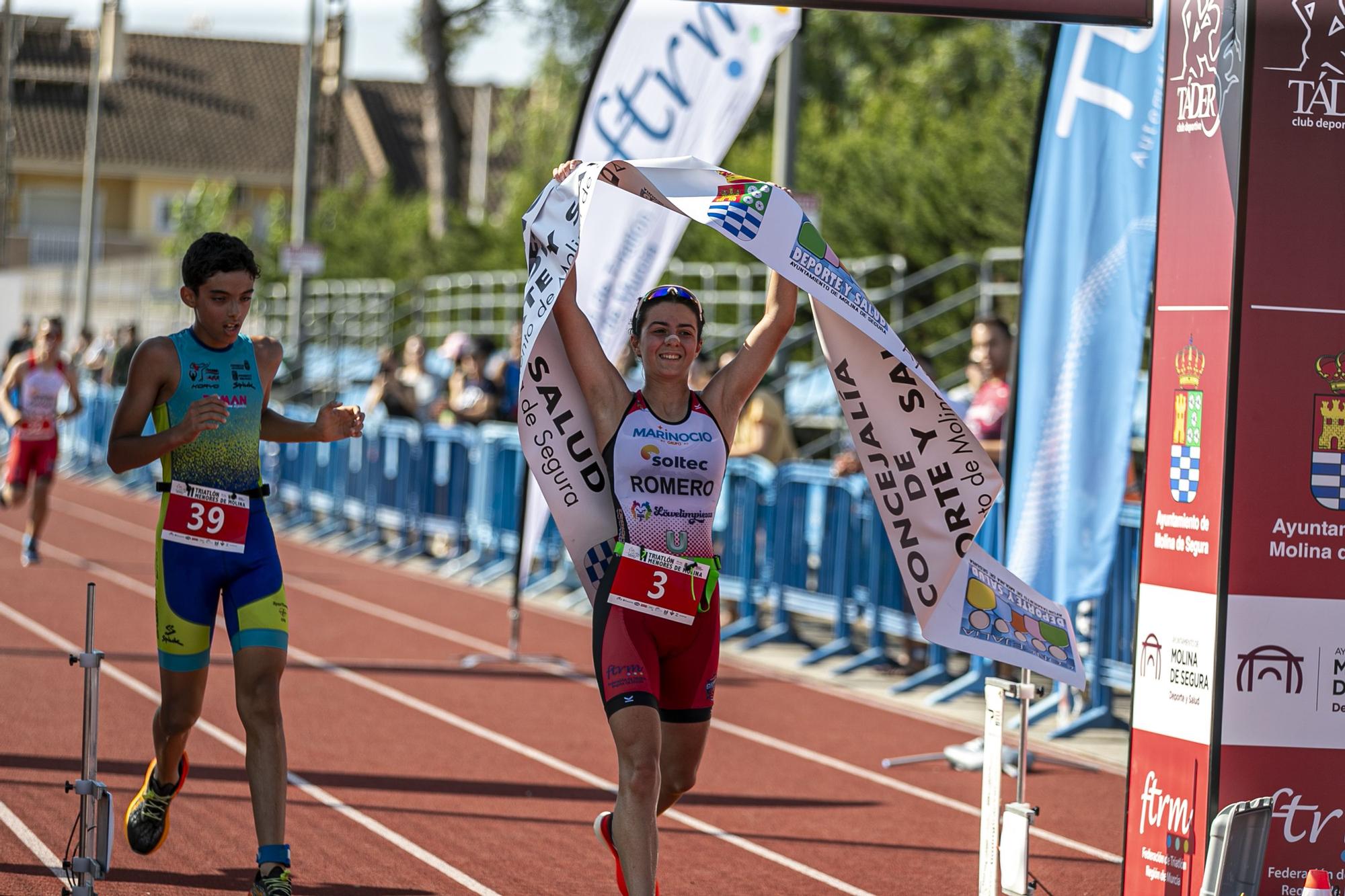 Triatlón en Molina de Segura