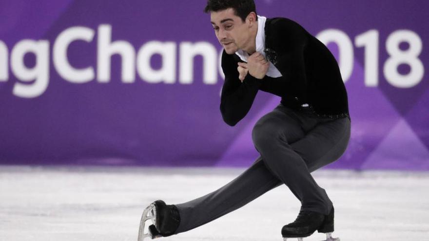 Javier Fernández, a un patín del oro