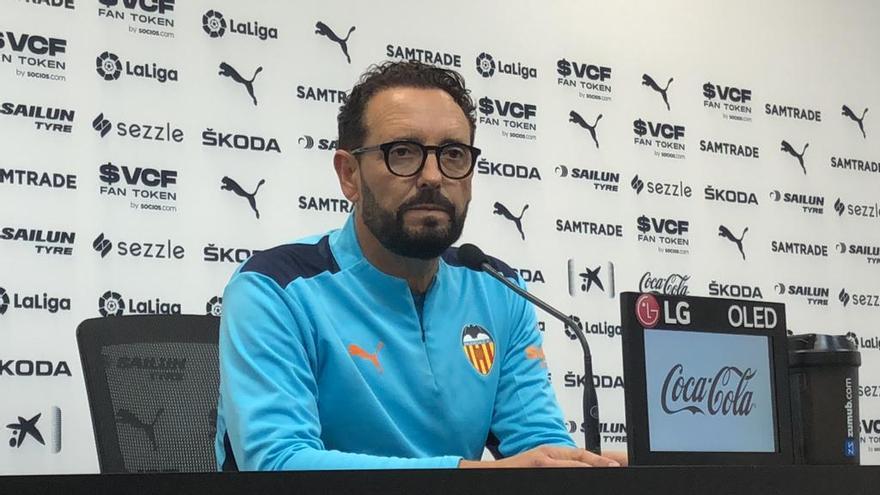 Bordalás, en rueda de prensa