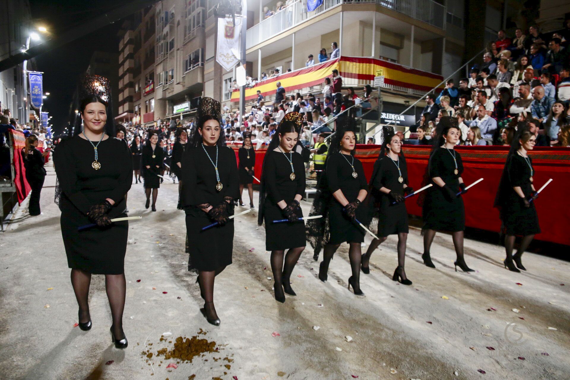 Procesión Viernes de Dolores en Lorca