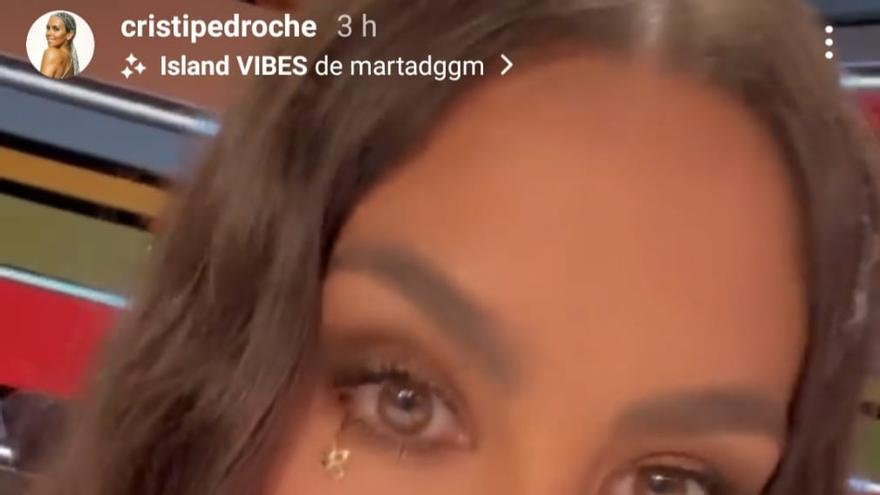 Una imagen del piercing de Cristina Pedroche