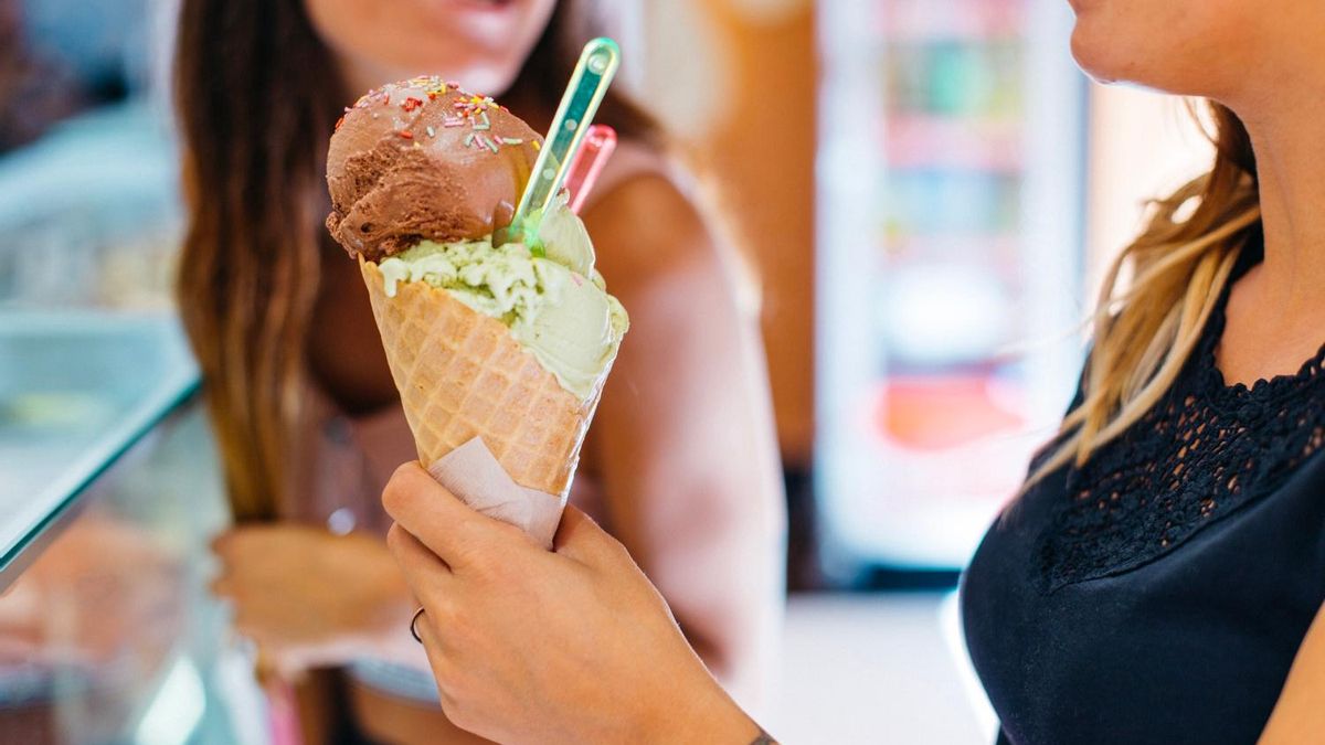 Por qué los helados se derriten poco a poco