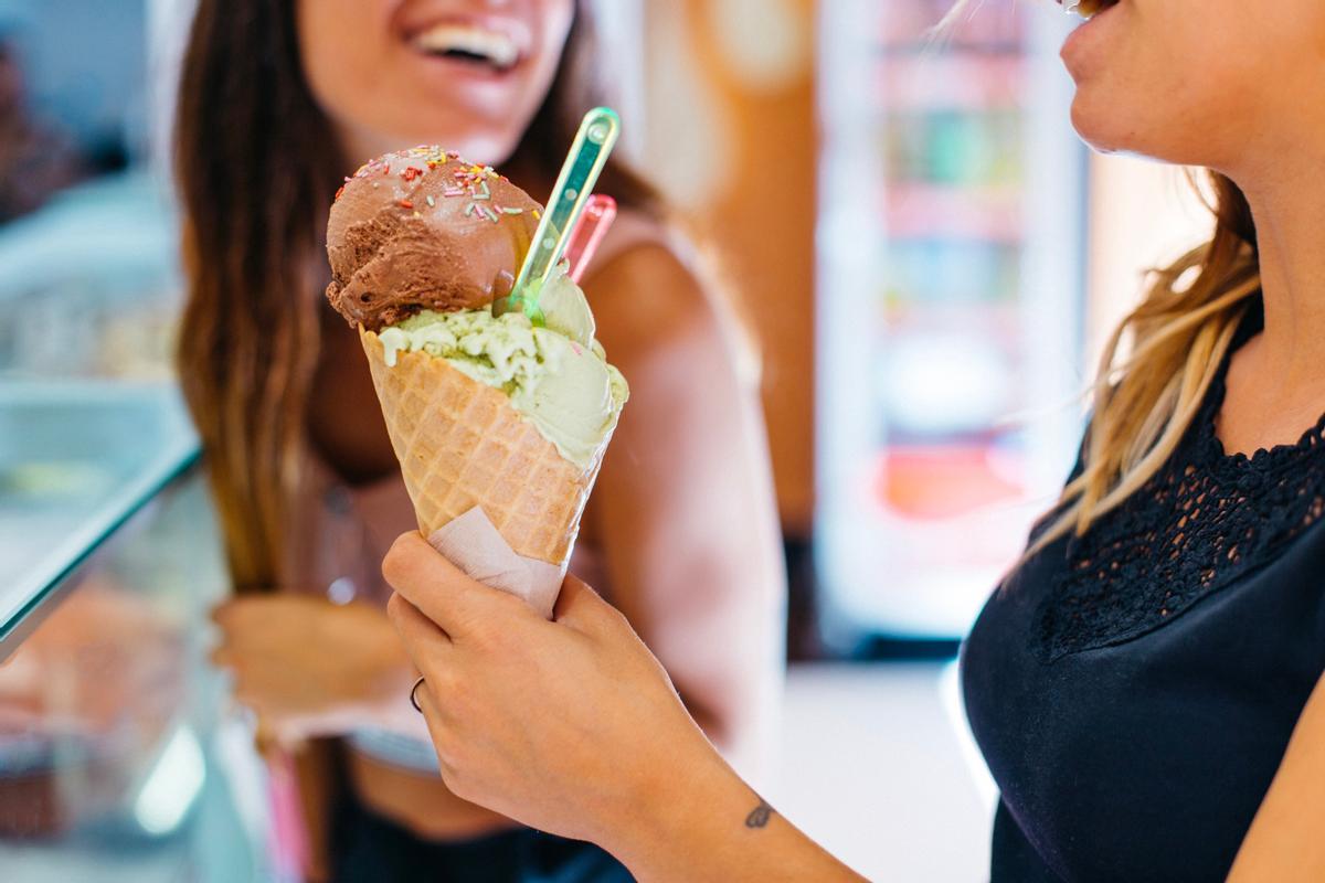 Por qué los helados se derriten poco a poco