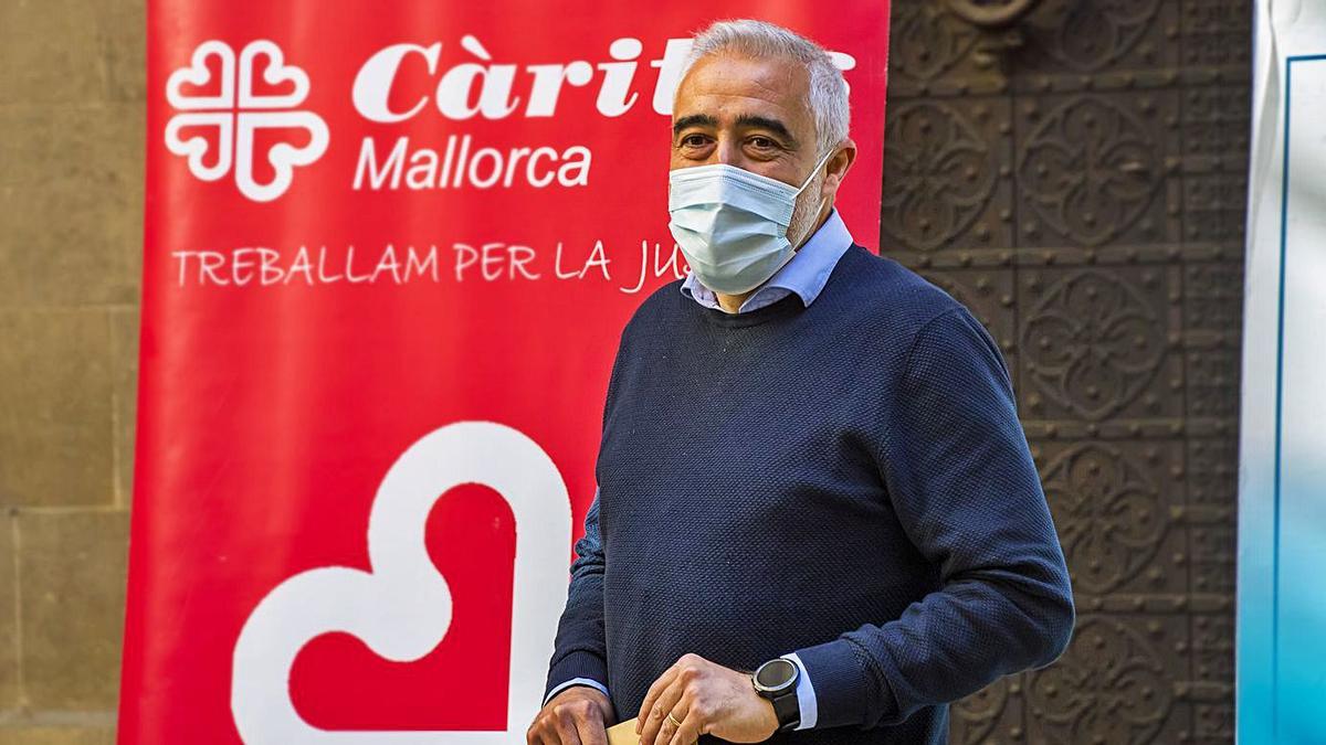 Boni Martínez, el nuevo director de Cáritas Mallorca. | CÁRITAS