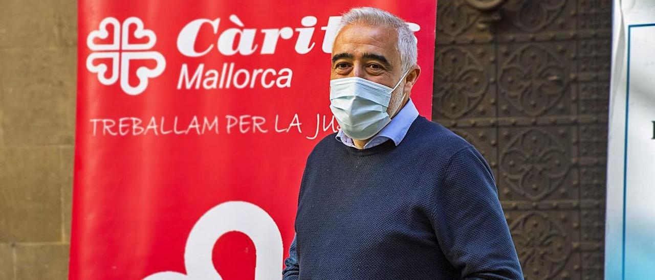 Boni Martínez, el nuevo director de Cáritas Mallorca.